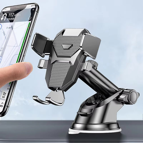 2026 NEW Universal Sucker Car Phone Holder 360° Windshield Car Dashboard Mobile Cell Support Bracket for 4.0-7 Inch Smartphones